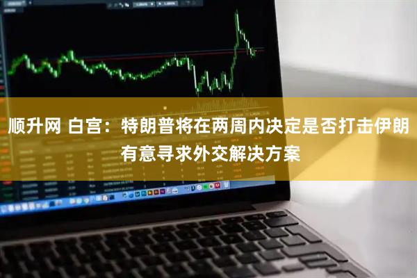 顺升网 白宫：特朗普将在两周内决定是否打击伊朗 有意寻求外交解决方案